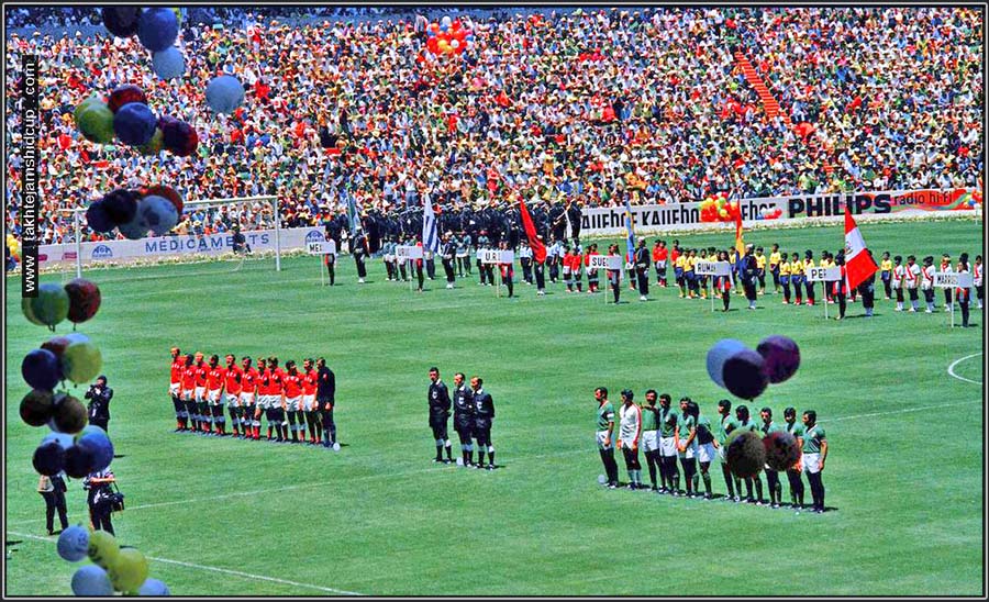 جام جهانی ۱۹۷۰ افتتاحیه