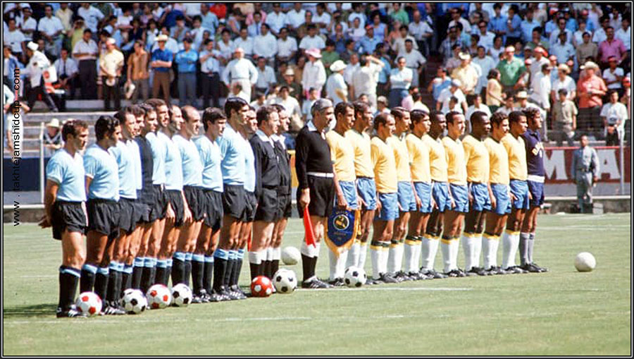برزیل اروگوئه ۱۹۷۰ 