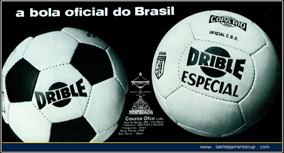  soccer ball Brazil 1972 COPA RIO