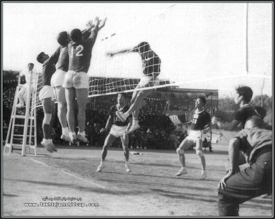 Iran and South Korea 1964 Tokyo Olympic volleyball qualifier ایران و کره جنوبی والیبال مقدماتی المپیک 1964 توکیو