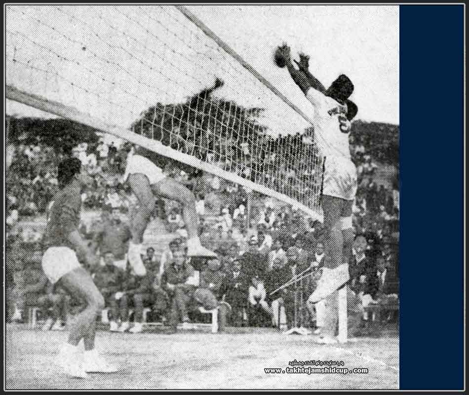 والیبال مقدماتی المپیک توکیو 1964  Iran and  Philippines, volleyball preliminary 1964 Tokyo Olympics