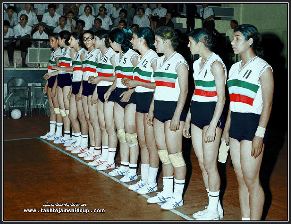 والیبال بانوان بازیهای آسیایی 1970 بانکوک - Iran  women's volleyball team in 1970 Asian Games