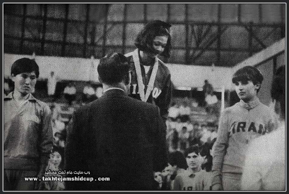 Women's Volleyball podium Asian Games 1966