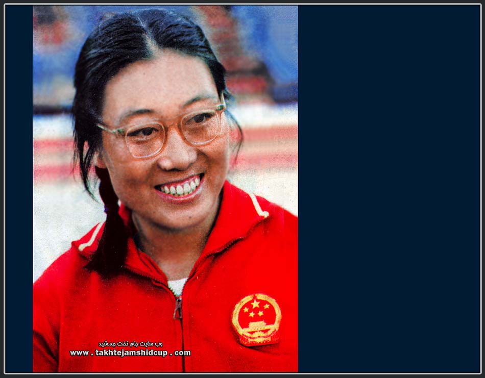 Gao Yukui Women 's Discus Throw champion - Tehran Asian Games