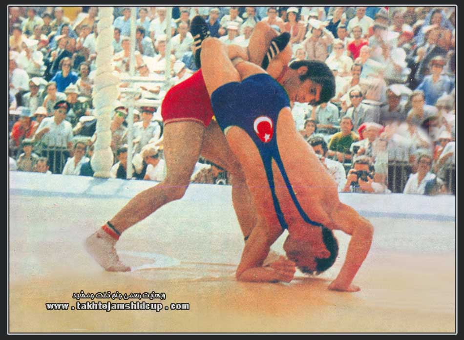 World Wrestling Championships 1973 freestyle 52 kg Ebrahim Javadi