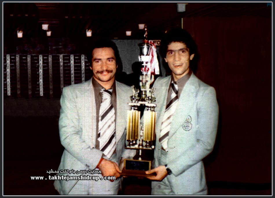 Parviz Badpa & Hassan Ebrahimzadeh Asian Amateur Boxing Championships 1977 Jakarta, Indonesia