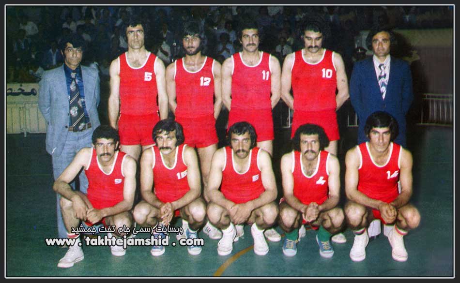 پرسپولیس گرگان - نائب قهرمان بسکتبال باشگاههای ایران 1354